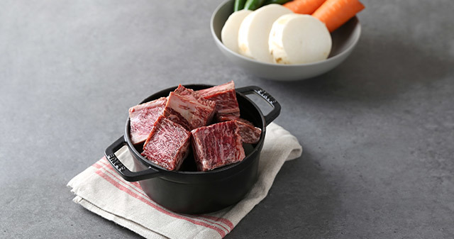 [한우드소] 무항생제 1+등급 한우 찜갈비(급냉) 700g